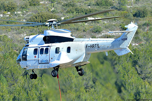 Hélicoptère H215 F-HRTS Airtelis