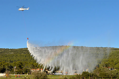 Hélicoptère H215 F-HRTS Airtelis