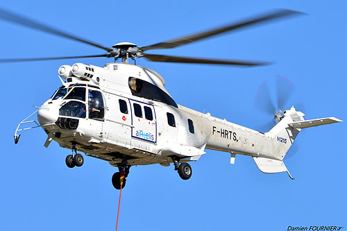 Hélicoptère H215 F-HRTS Airtelis