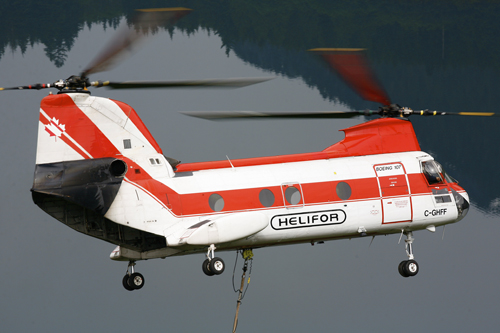 Hélicoptère Boeing 107 C-GHFF Helifor