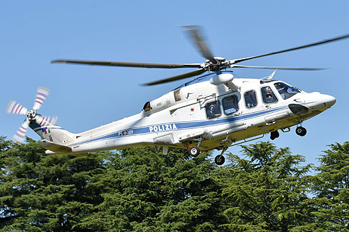 Hélicoptère AW139 PS109 Polizia