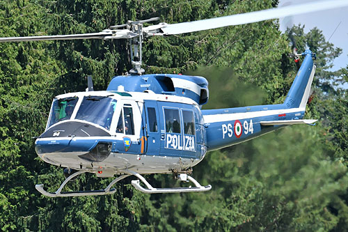 Hélicoptère AB212 PS94 Polizia