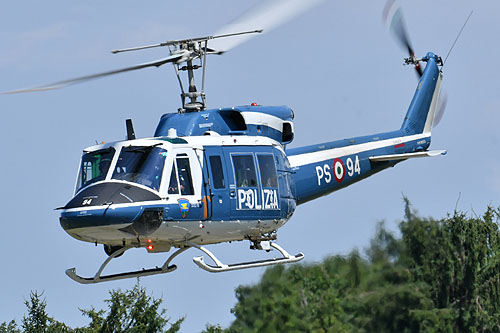 Hélicoptère AB212 PS94 Polizia