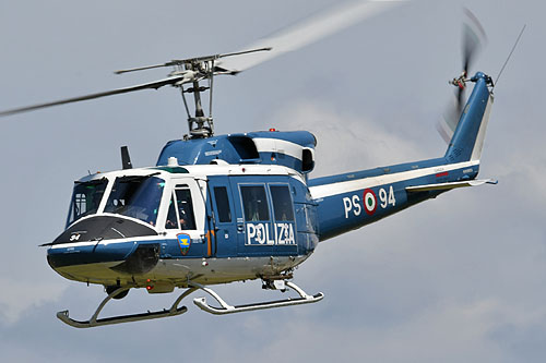 Hélicoptère AB212 PS94 Polizia