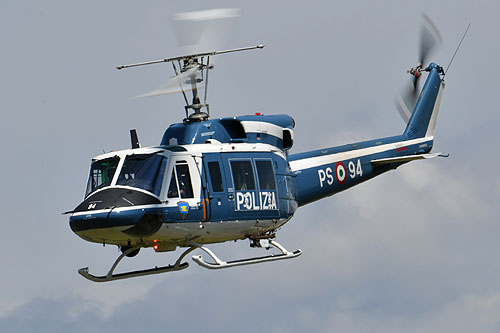 Hélicoptère AB212 PS94 Polizia