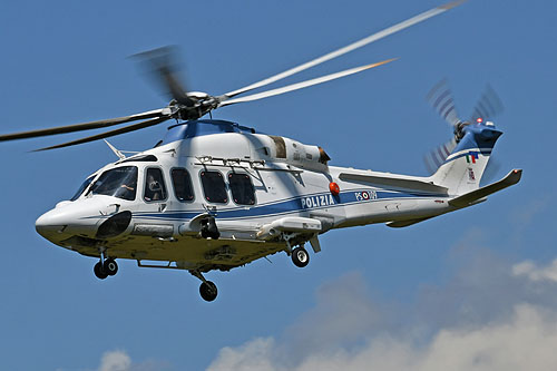 Hélicoptère AW139 PS109 Polizia