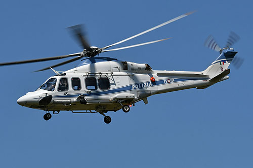 Hélicoptère AW139 PS109 Polizia