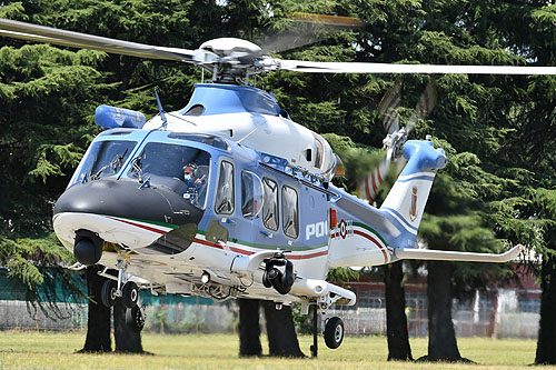 Hélicoptère AW139 PS116 Polizia