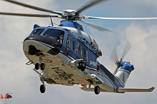 Hélicoptère AW139 PS116 Polizia