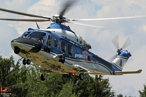 Hélicoptère AW139 PS116 Polizia