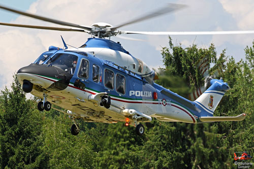 Hélicoptère AW139 PS116 Polizia