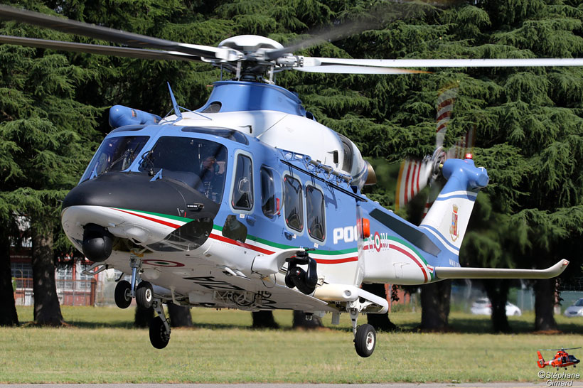 Hélicoptère AW139 PS116 Polizia