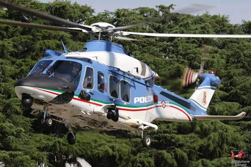 Hélicoptère AW139 PS116 Polizia