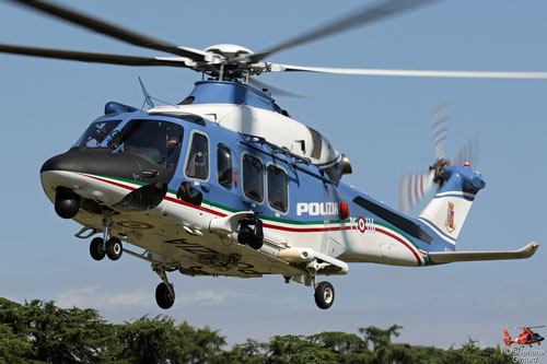 Hélicoptère AW139 PS116 Polizia