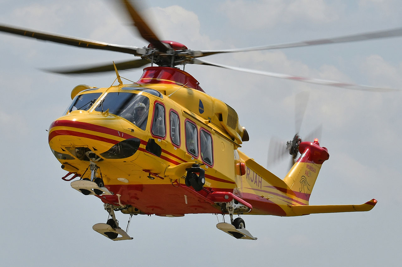 Hélicoptère de secours AW139 I-RJAH HORUS3