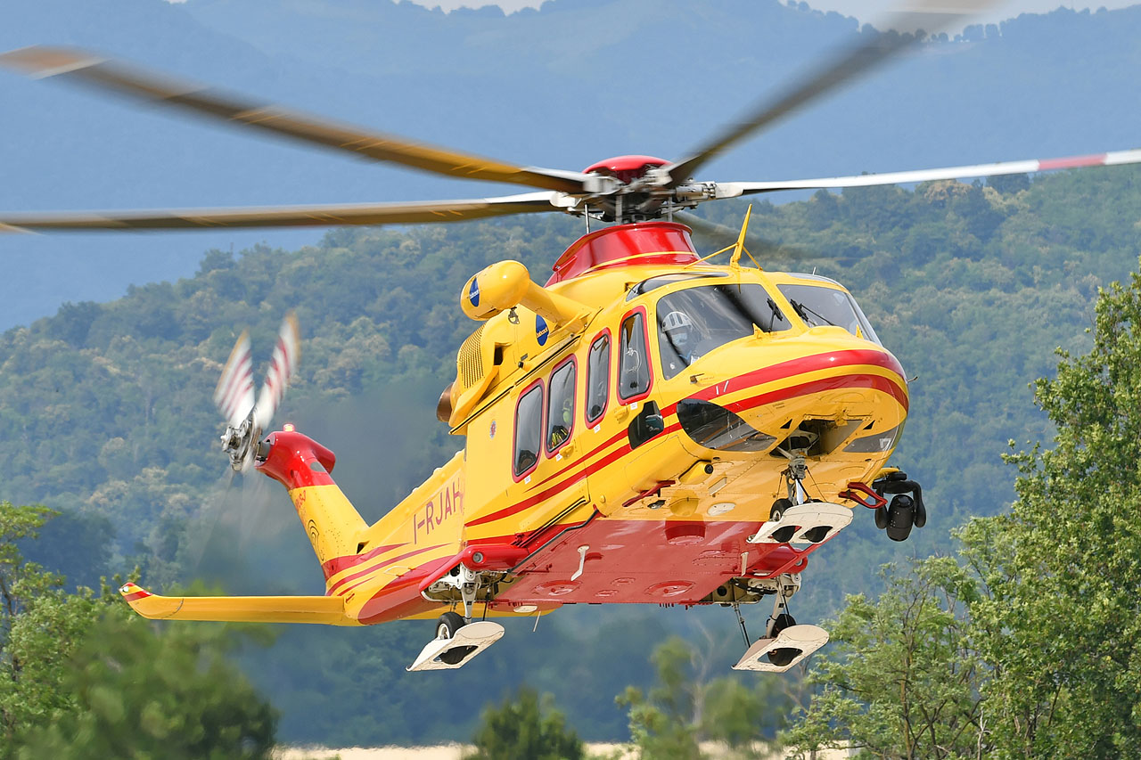 Hélicoptère de secours AW139 I-RJAH HORUS3