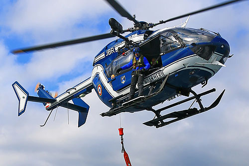 Hélicoptère EC145 Gendarmerie