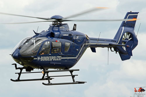 Hélicoptère EC135 T2 D-HVBN de la BundesPolizei allemande