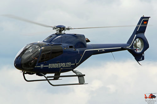 Hélicoptère EC120 de la BundesPolizei allemande