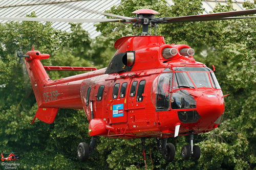 Hélicoptère AS332 SuperPuma OE-XSP