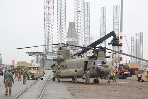 Hélicoptère CH47F Chinook