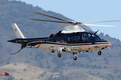 Hélicoptère AW109 CC48 de la Gendarmerie italienne (Carabinieri)