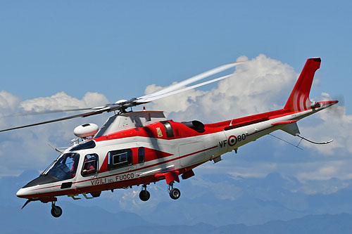 Hélicoptère AW109 VF80 Vigili del Fuoco