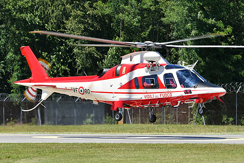 Hélicoptère AW109 VF80 Vigili del Fuoco