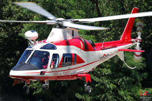 Hélicoptère AW109 VF80 Vigili del Fuoco