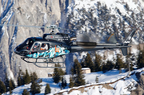 Hélicoptère H125 / AS350 Ecureuil B3E F-GNEP de Savoie Hélicoptères