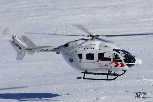 Hélicoptère EC145 F-HFMR de SAF HELICOPTERES