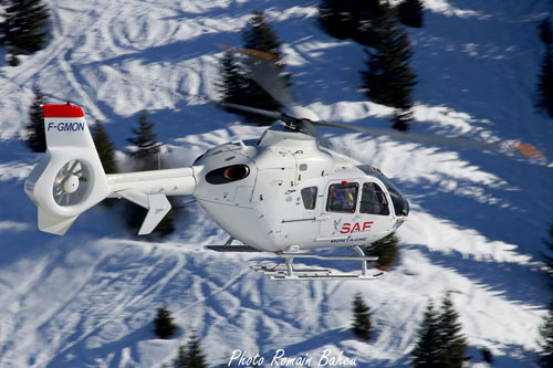 Hélicoptère EC135 F-GMON de SAF HELICOPTERES