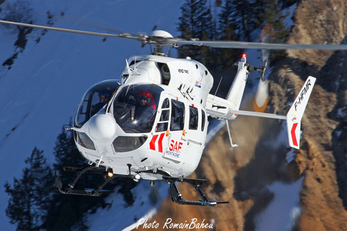 Hélicoptère EC145 F-HFMR de SAF HELICOPTERES