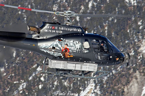 Hélicoptère H125 / AS350 Ecureuil B3E F-HDIO de Savoie Hélicoptères