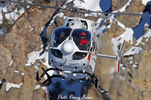 Hélicoptère EC145 F-HFMR de SAF HELICOPTERES