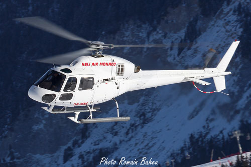 Hélicoptère AS355N Ecureuil 2 3A-MXC d'HELI AIR MONACO