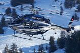 Hélicoptère Bell 429 HB-ZAP d'HELI ALPS