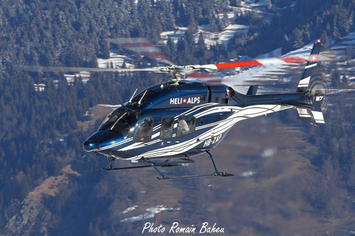 Hélicoptère Bell 429 HB-ZAP d'HELI ALPS