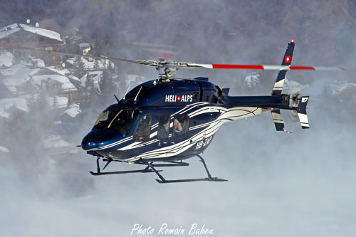 Hélicoptère Bell 429 HB-ZAP d'HELI ALPS