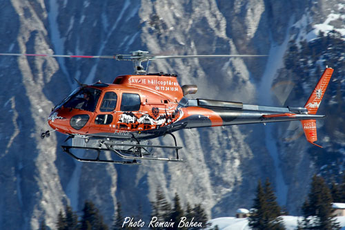 Hélicoptère H125 / AS350 Ecureuil B3E F-HTOF de Savoie Hélicoptères