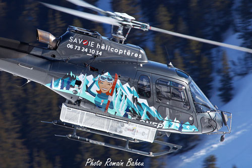 Hélicoptère H125 / AS350 Ecureuil B3E F-GNEP de Savoie Hélicoptères