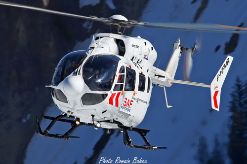 Hélicoptère EC145 F-HFMR de SAF HELICOPTERES