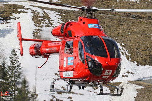 Hélicoptère de secours MD902 OE-XII Martin 6 d'HELI TIROL