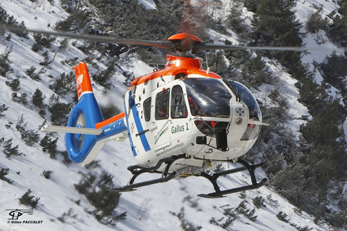 Hélicoptère de secours H135 OE-XHM Gallus 1 de WUCHER