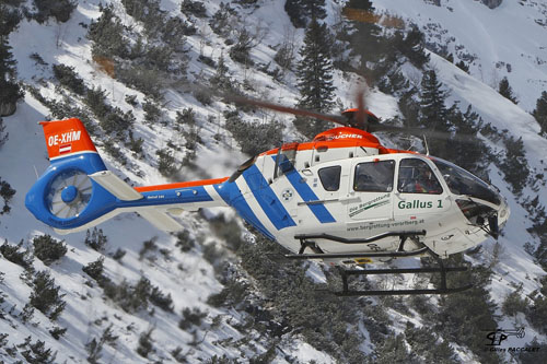 Hélicoptère de secours H135 OE-XHM Gallus 1 de WUCHER