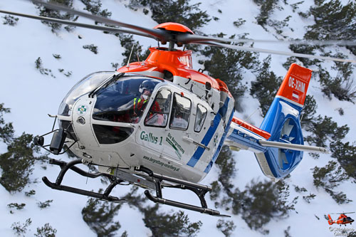 Hélicoptère de secours H135 OE-XHM Gallus 1 de WUCHER