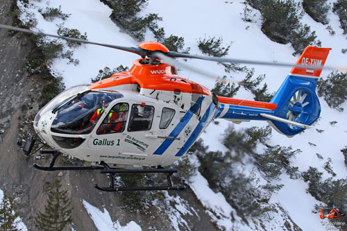 Hélicoptère de secours H135 OE-XHM Gallus 1 de WUCHER