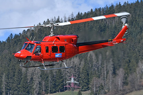 Hélicoptère Bell 212 OE-XAA d'HELI AUSTRIA