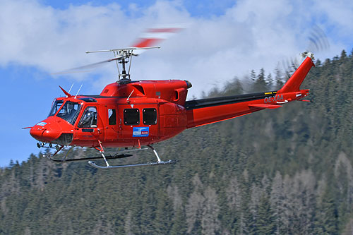 Hélicoptère Bell 212 OE-XAA d'HELI AUSTRIA