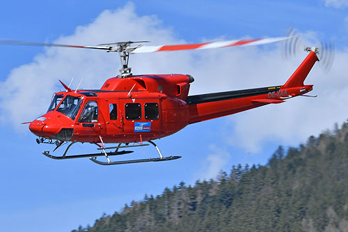 Hélicoptère Bell 212 OE-XAA d'HELI AUSTRIA